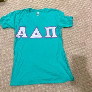 ADPI letter t shirt